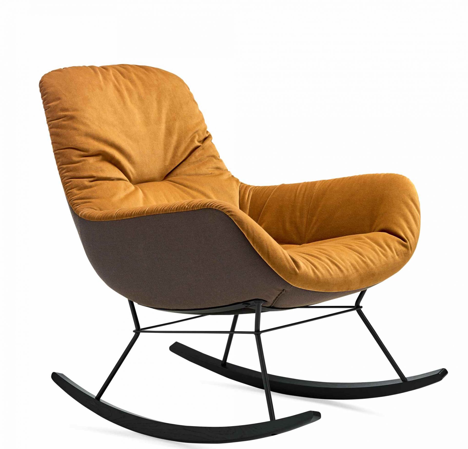 Leya Rocking Lounge Chair Schaukelsessel Freifrau Manufaktur