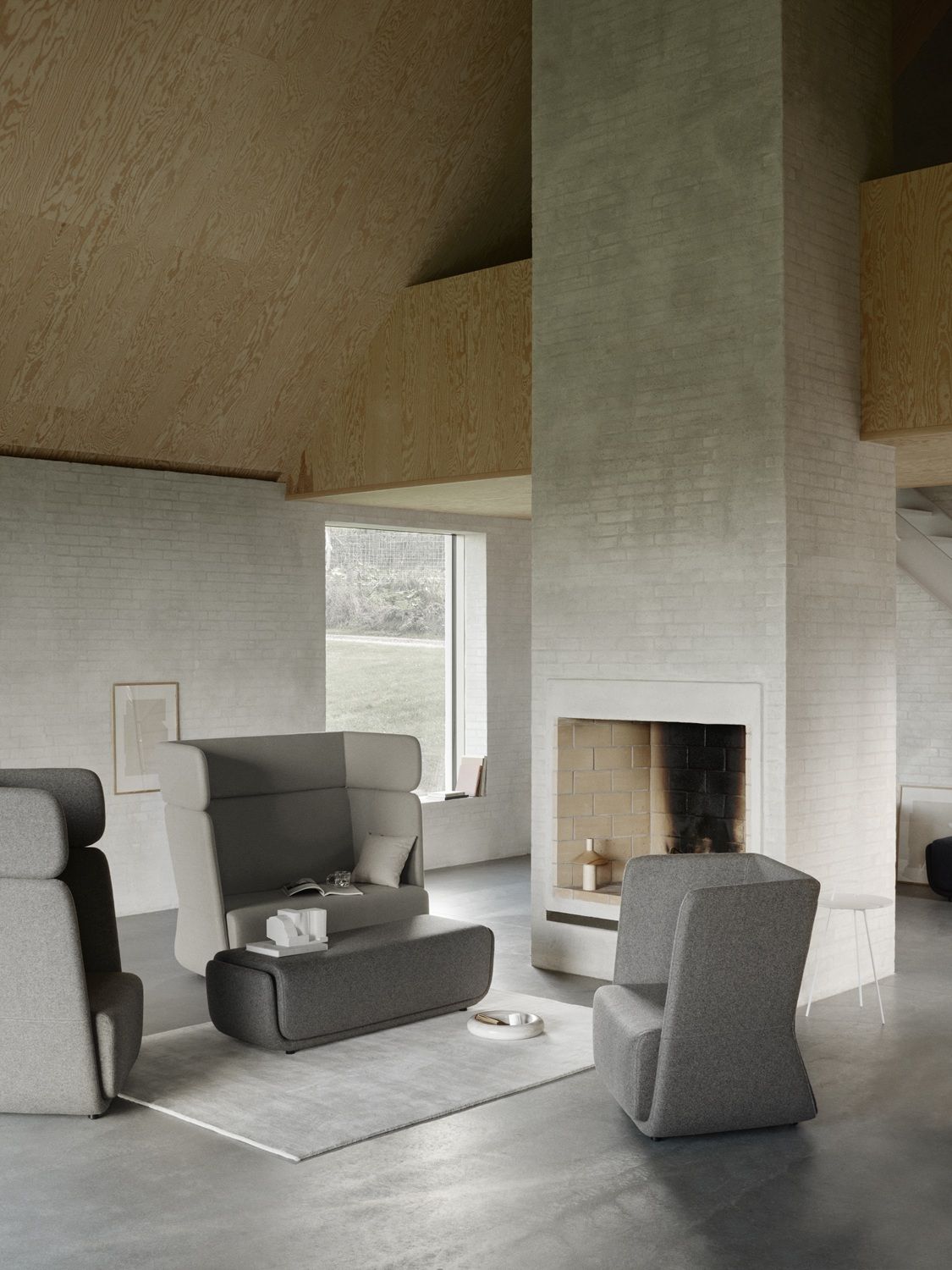 Basket Armchair Sessel High Softline