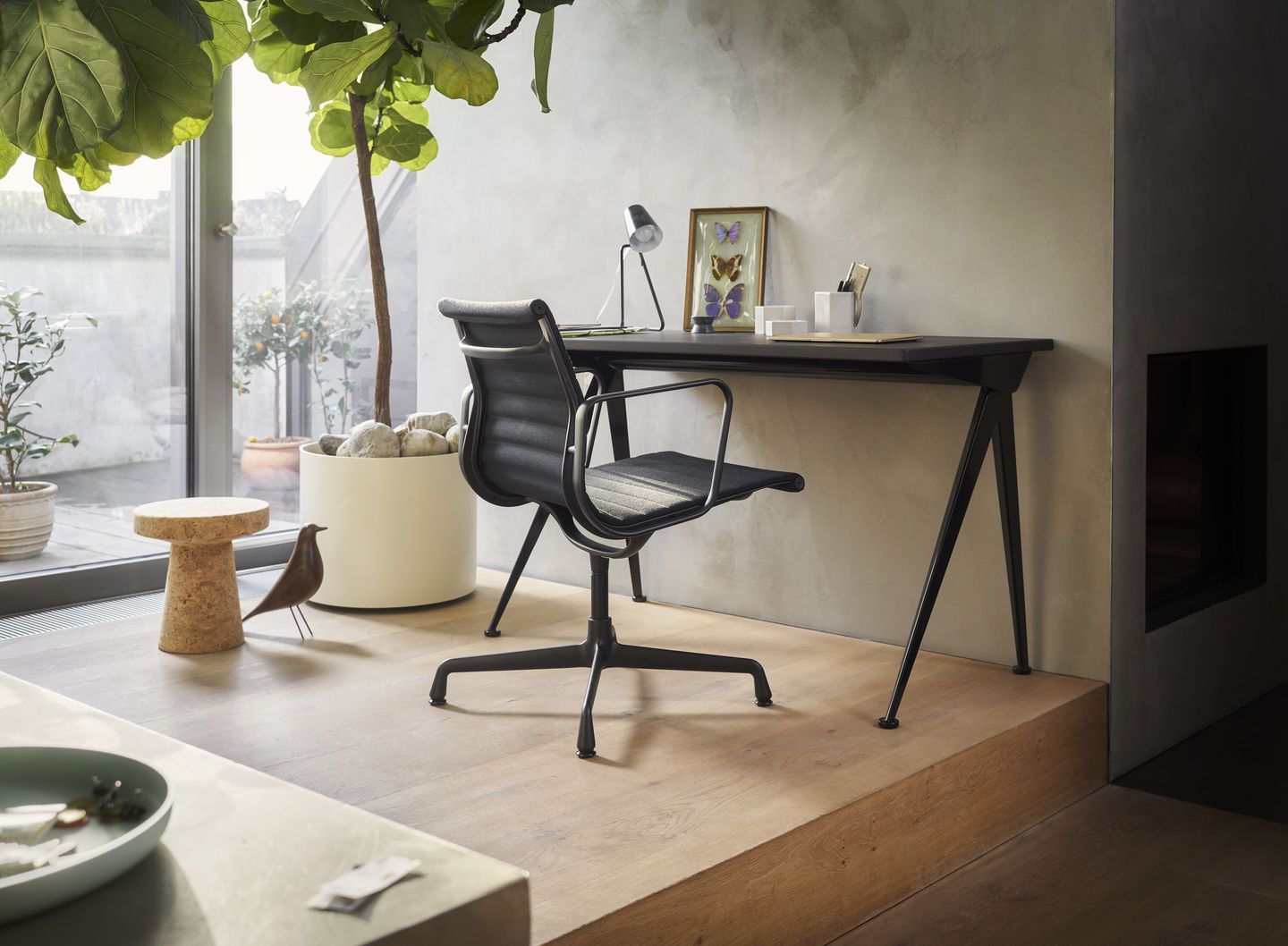 Aluminium Chair EA 108 / EA108 Stuhl Vitra