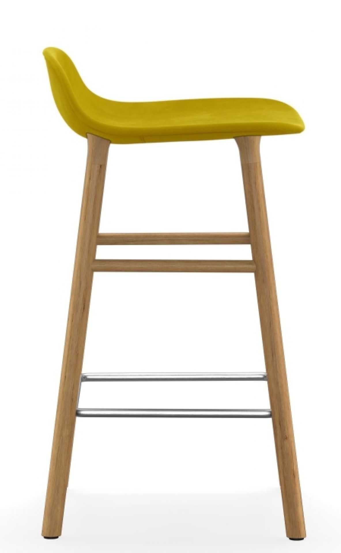 Form Barstool Barhocker H 65 cm Holz Gepolstert Normann Copenhagen