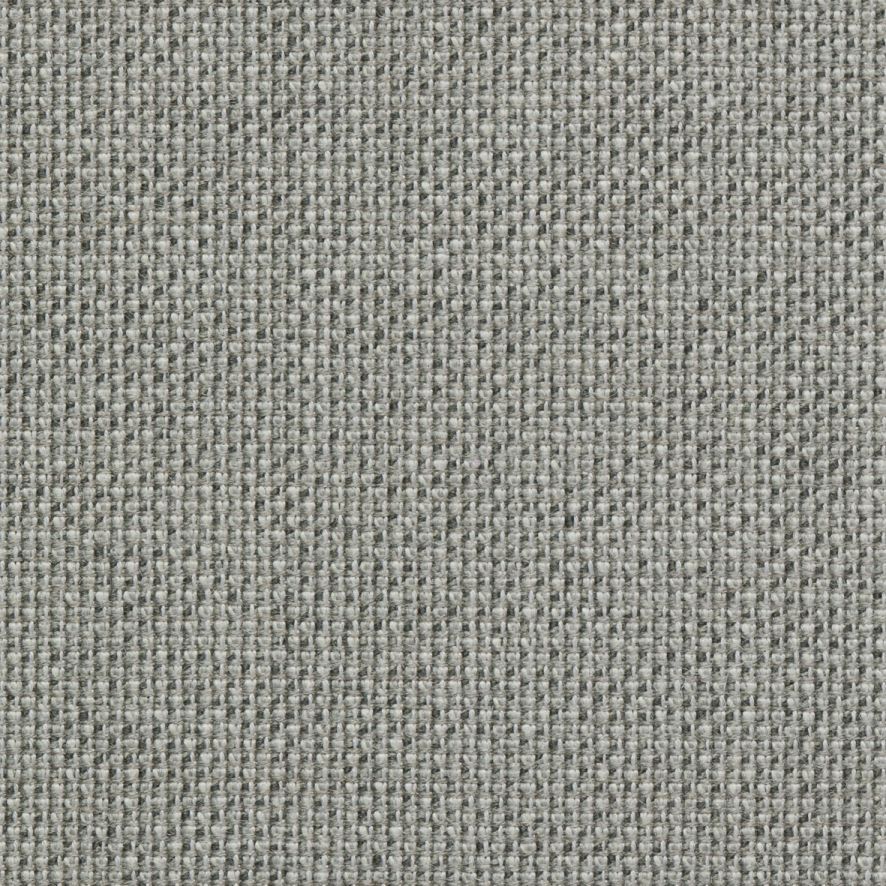 Detailaufnahme des grauen Stoffbezugs "Passion 13101" für den Carl Hansen Wing Chair Fußhocker.