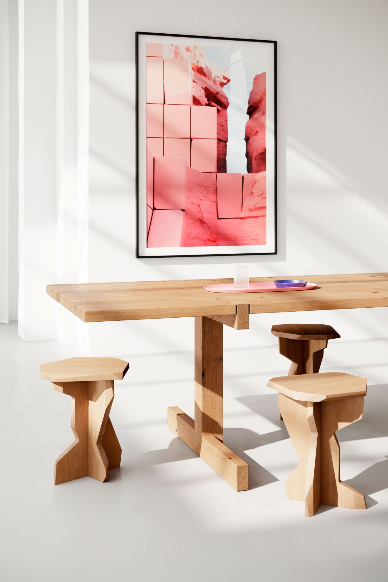 FELS Hocker Esche Out