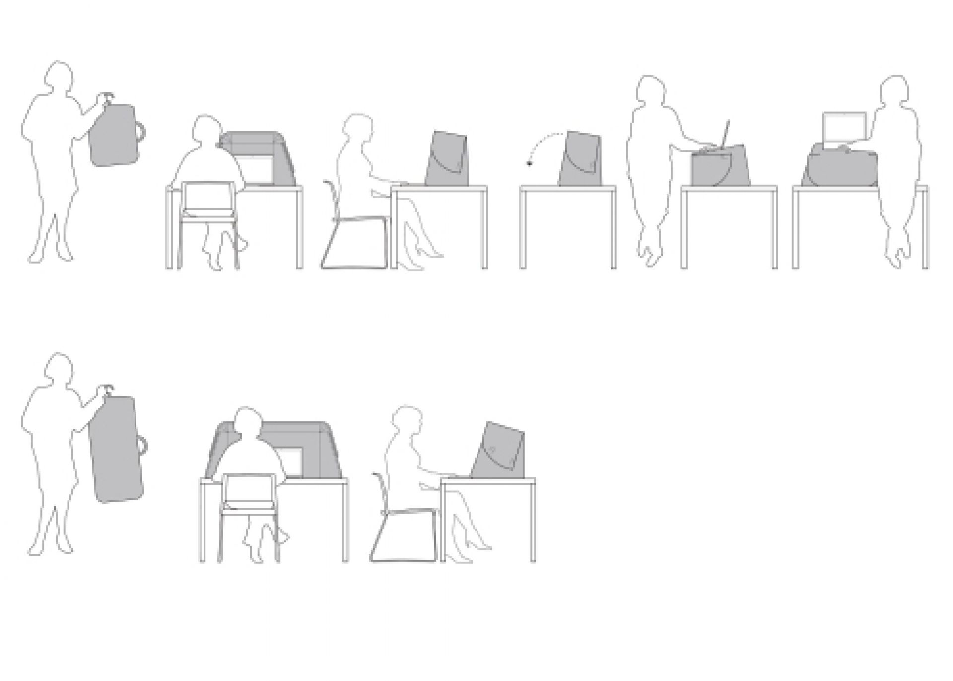 Fold-Up-Workspace Wilkhahn