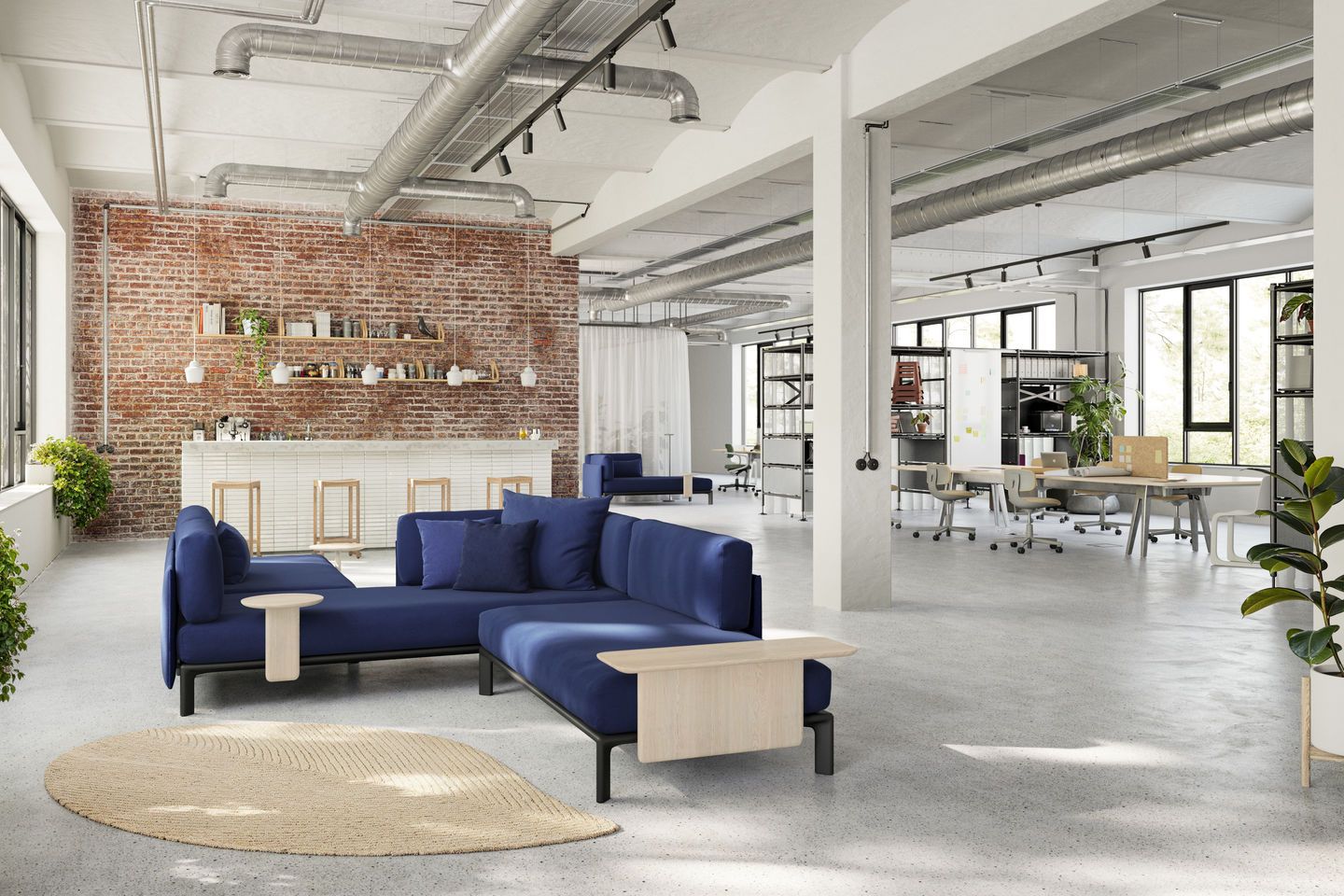 Anagram Sofa Plattform 90 x 180 cm Vitra