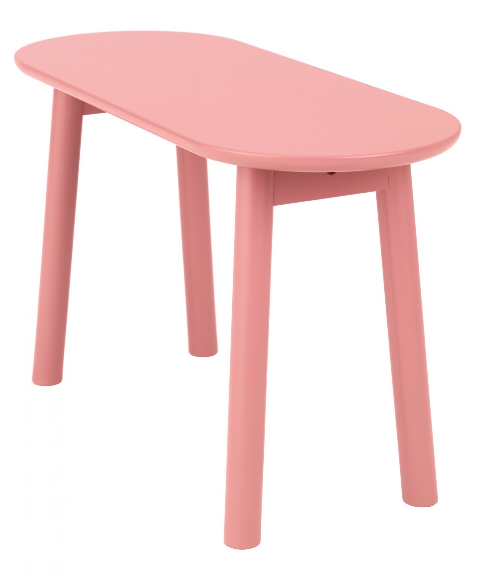 Rosa Mala Sitzbank von Schönbuch, 75 cm breit, moderne Holzbank für Flur und Wohnbereich.