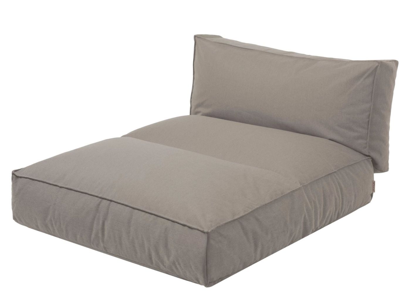 Blomus Stay Day Bed Outdoor in Earth: Bequemes, graues Tagesbett für den Garten.