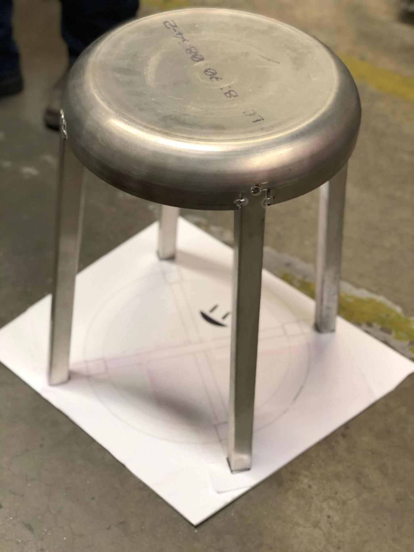 Za Stool Hocker Emeco