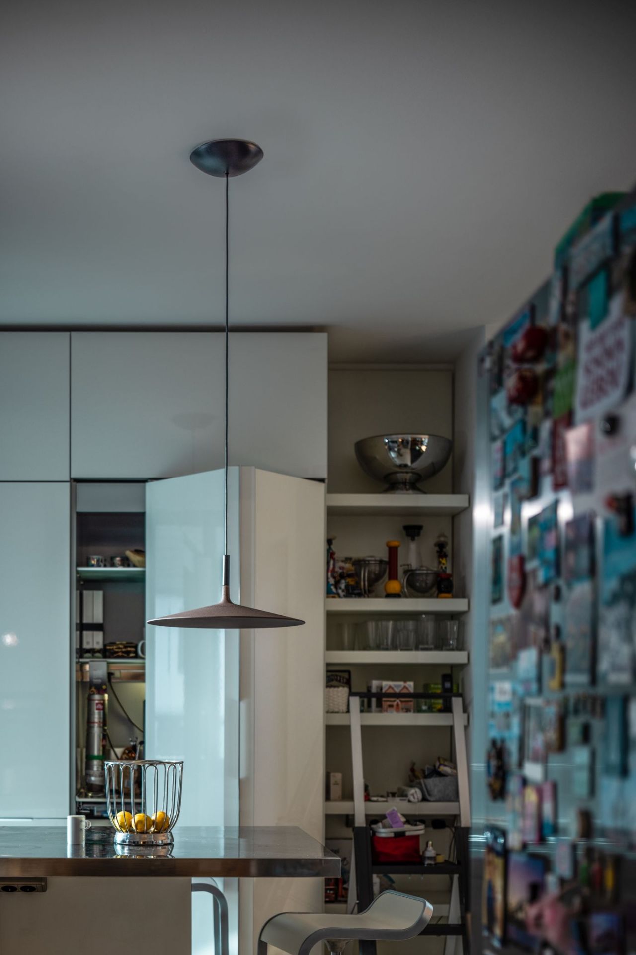 Aplomb Large LED Pendelleuchte Foscarini Weiß