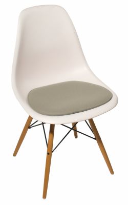 Sitzkissen Eames Side Chair DSR, DSW, DSX Parkhaus Berlin Sand / 5 mm Wollfilz