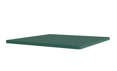 Grüne Panton Wire Abdeckplatte B 35 cm von Montana für modulare Regalsysteme.