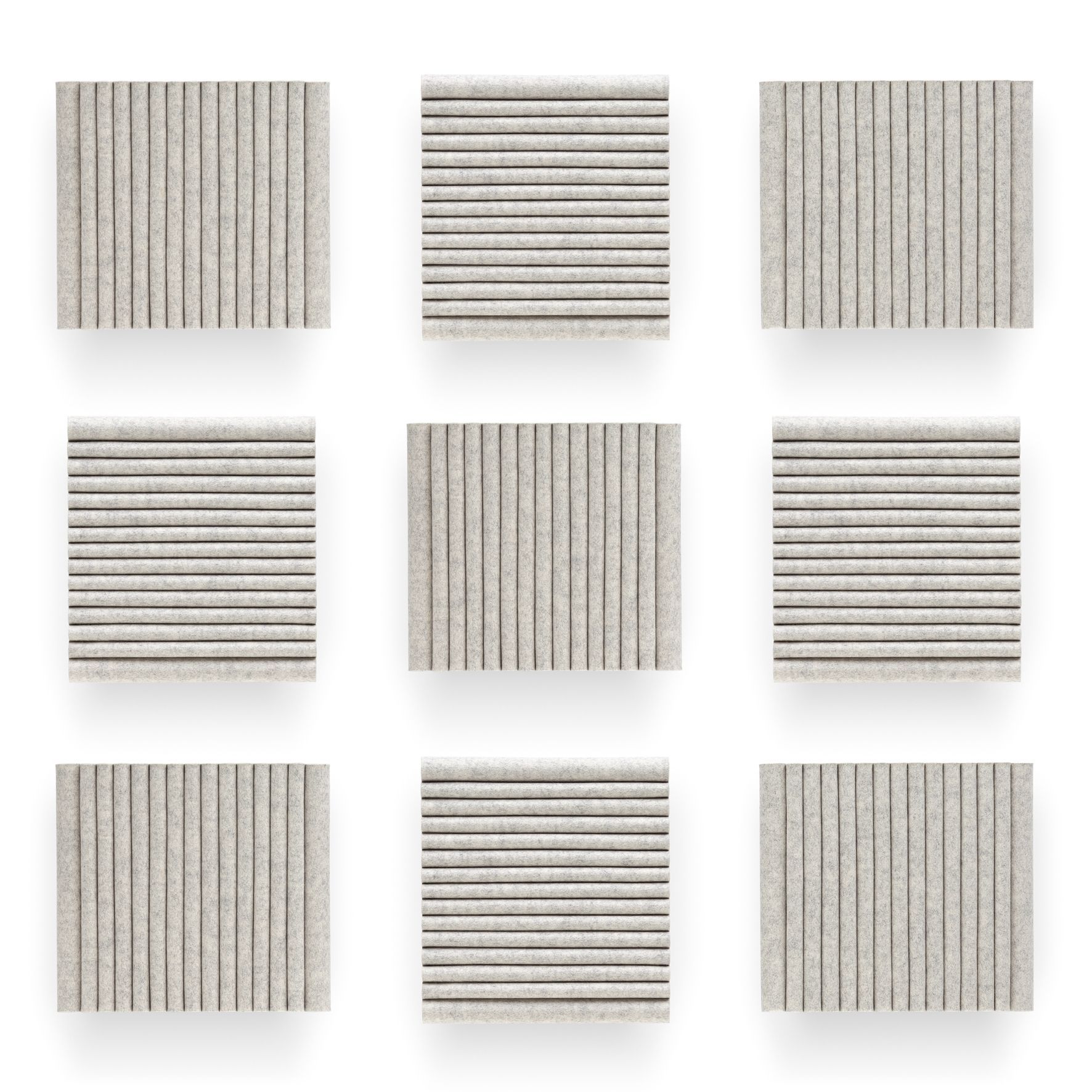 Welle quadratisches Wandmodul Motiv vertikal inkl. 2 Wandhalterungen HEY - SIGN by BWF Group