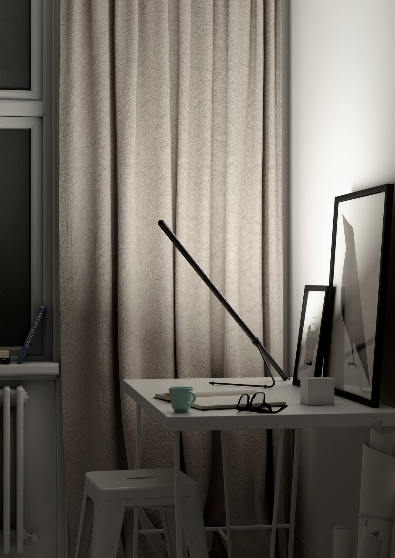 Tubo Tischleuchte Belux