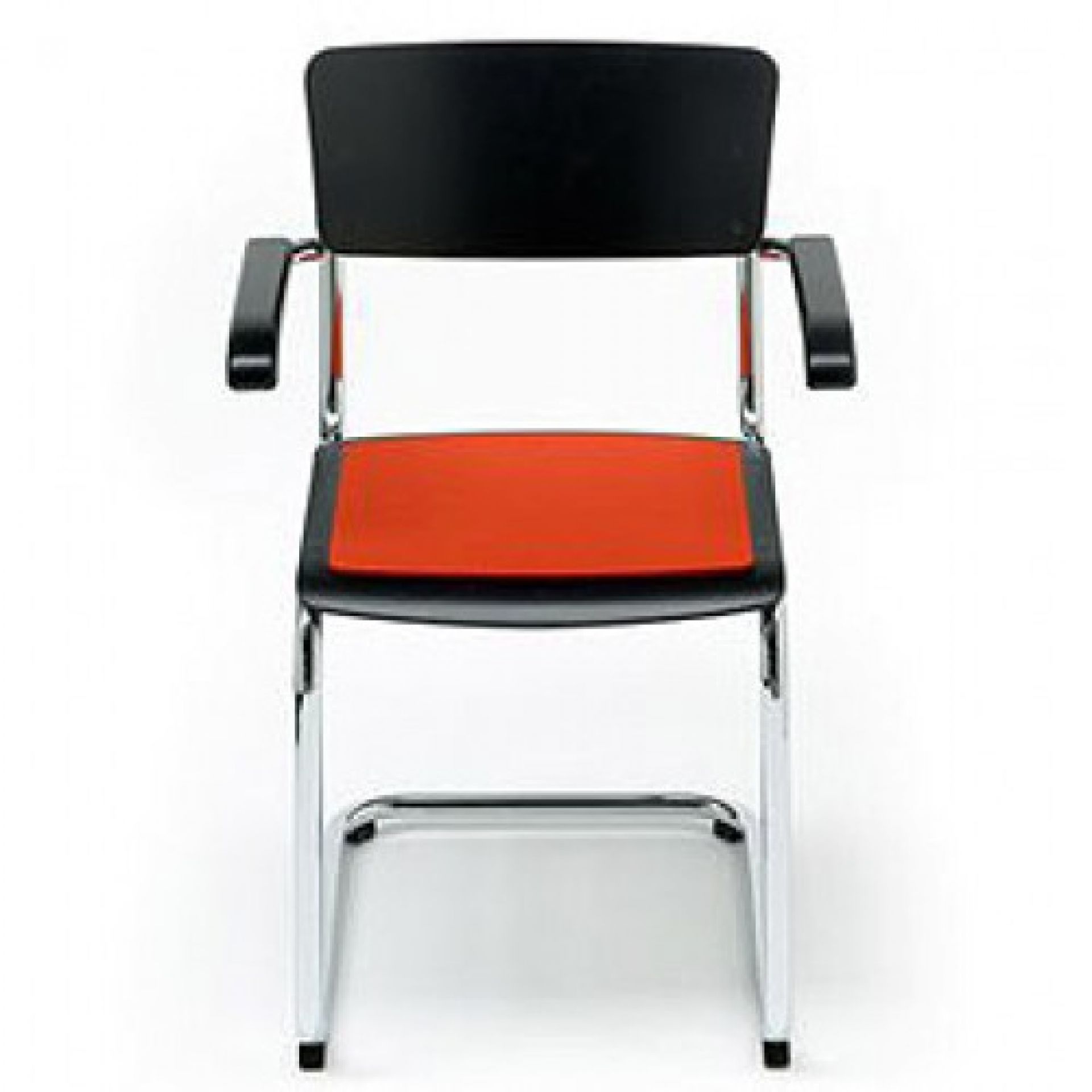 Sitzauflage aus Filz für Thonet S 43 Stuhl, hell meliert, Hey Sign Einzelstück.