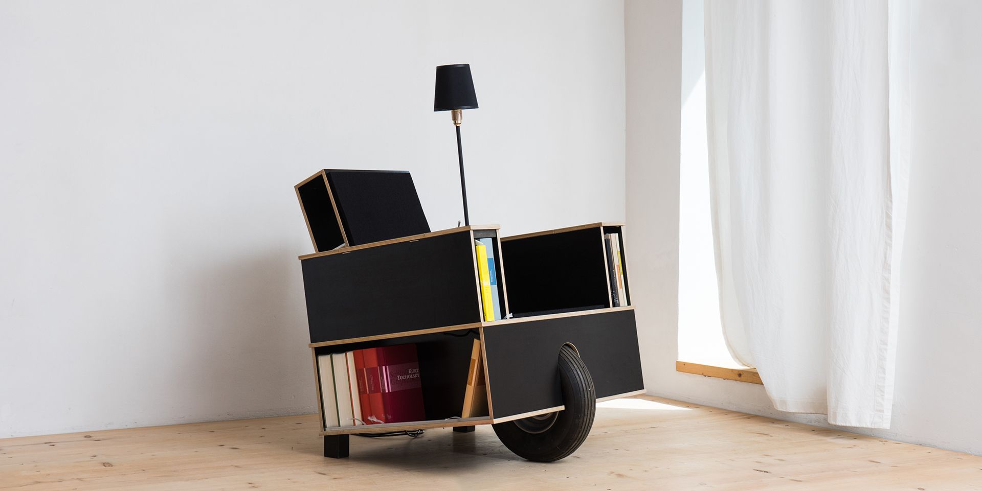 Bookinist mobiler Lesesessel Nils Holger Moormann