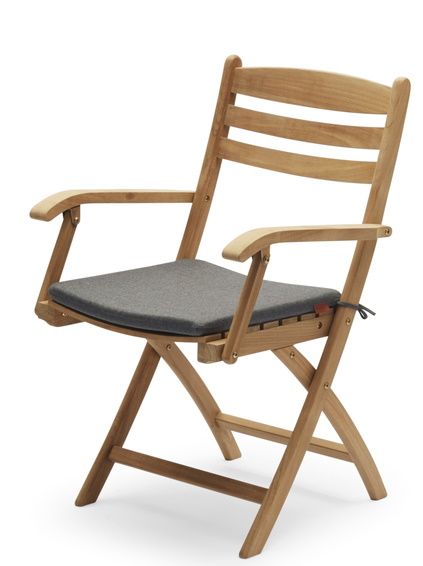 Selandia Armchair Cushion Sitzkissen Outdoor Skagerak Charcoal