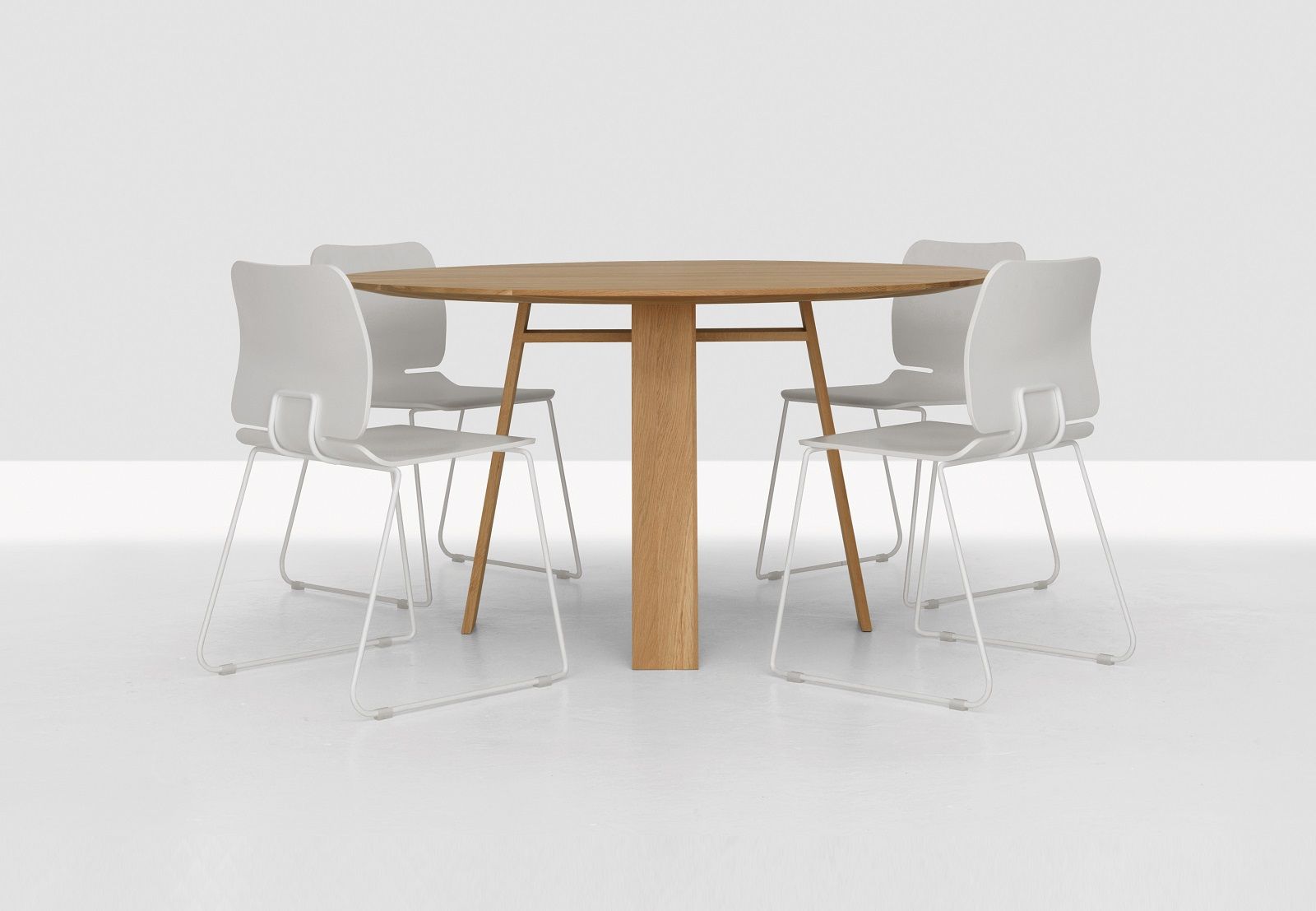 BONDT Tisch rund Zeitraum