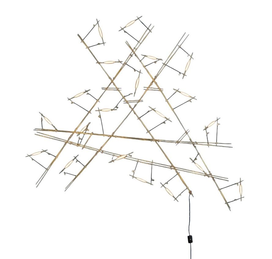 Póta! Wandleuchte mit Stecktreiber Catellani & Smith