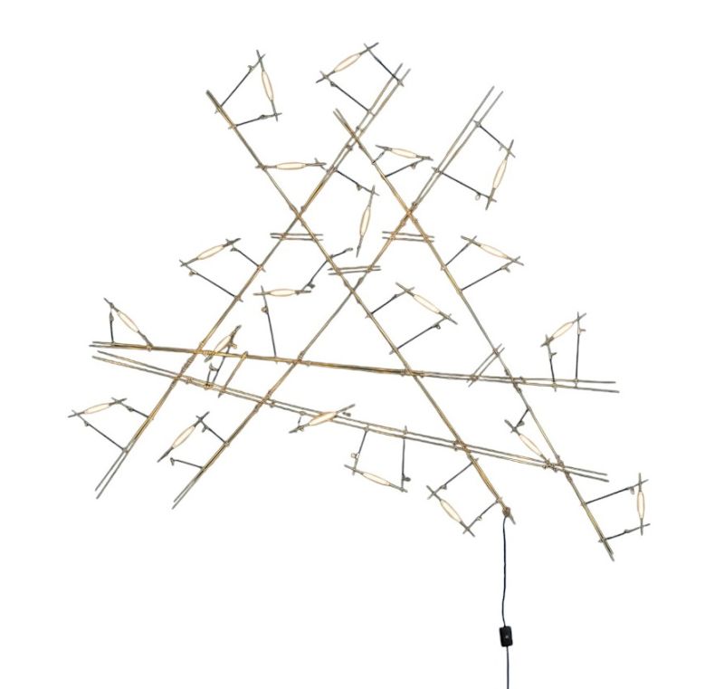 Póta! Wandleuchte mit Stecktreiber Catellani & Smith