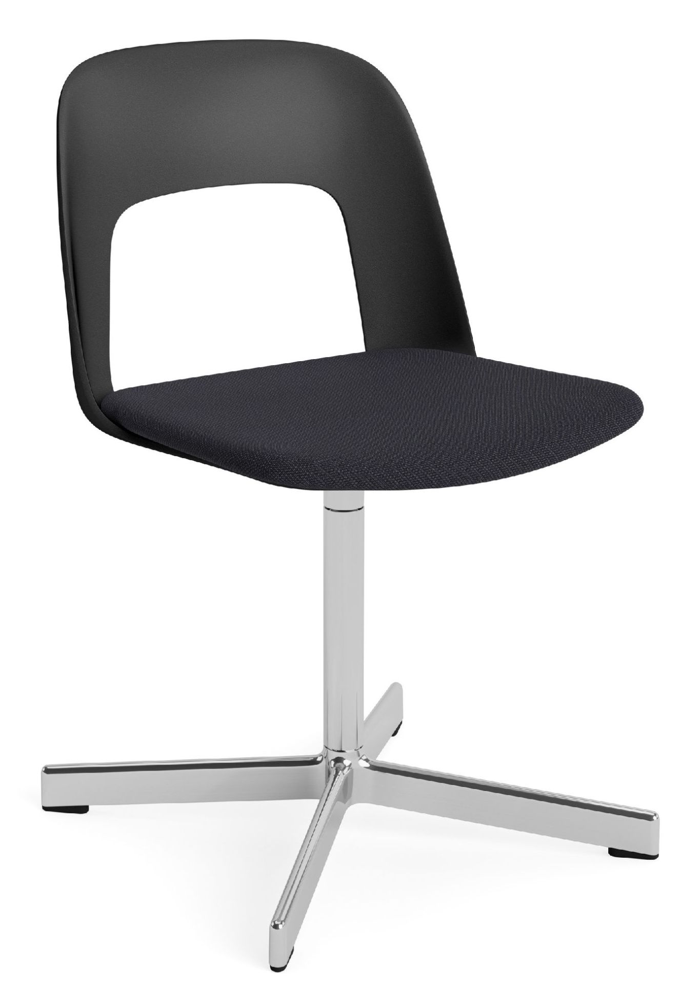 Layout Side Chair 133 4-Stern Drehfuß Stuhl Hay