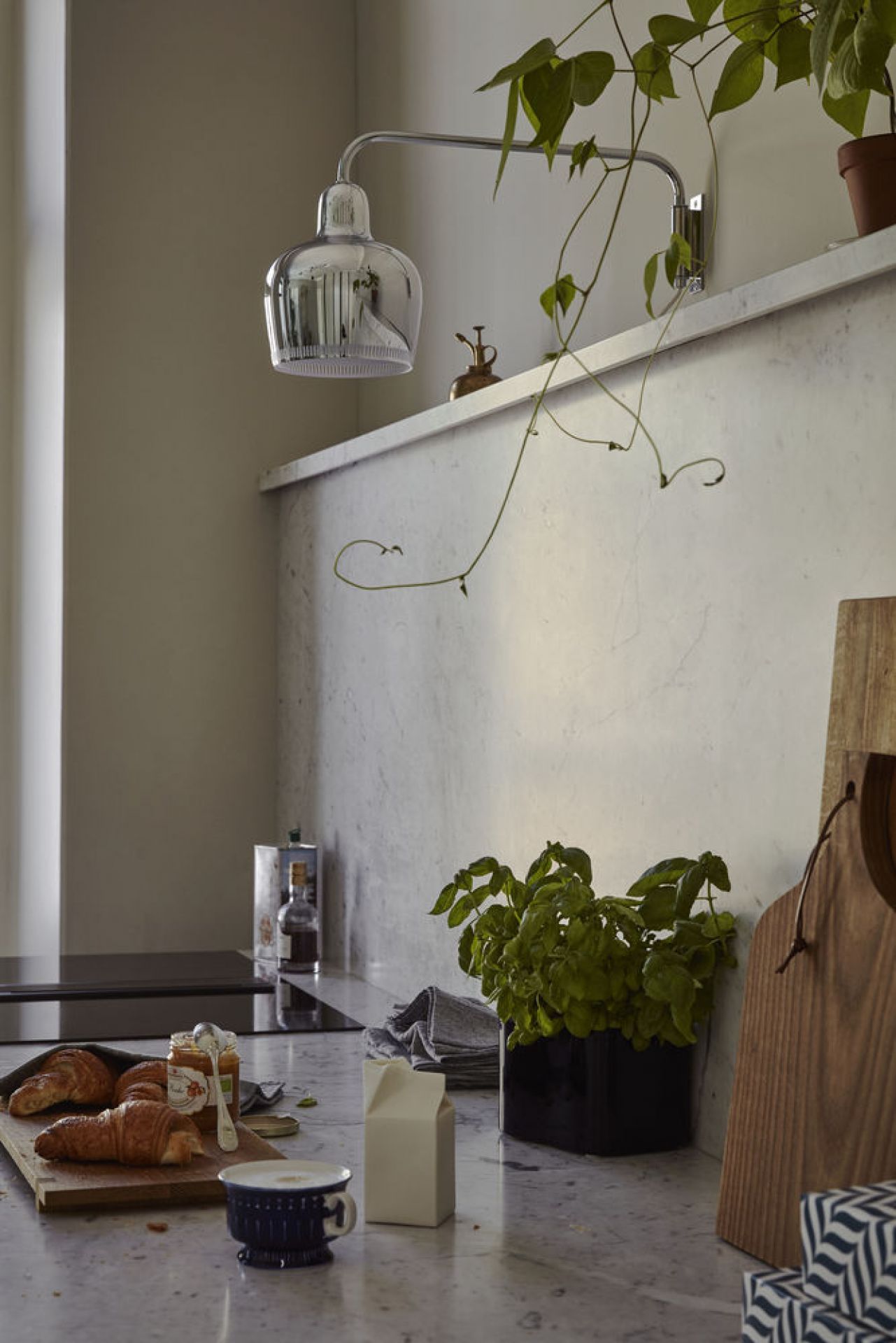 A330S Golden Bell Wandleuchte Artek QUICK SHIP Chrom