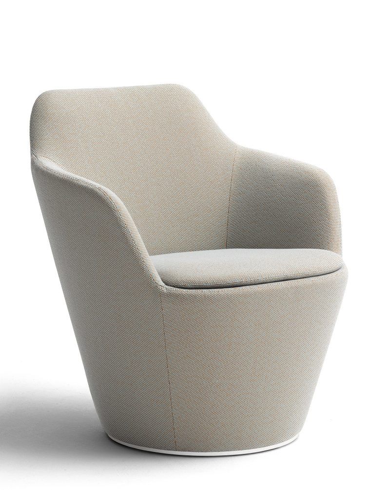 Flint Drehsessel mit Tellerfuß drehbar Cor