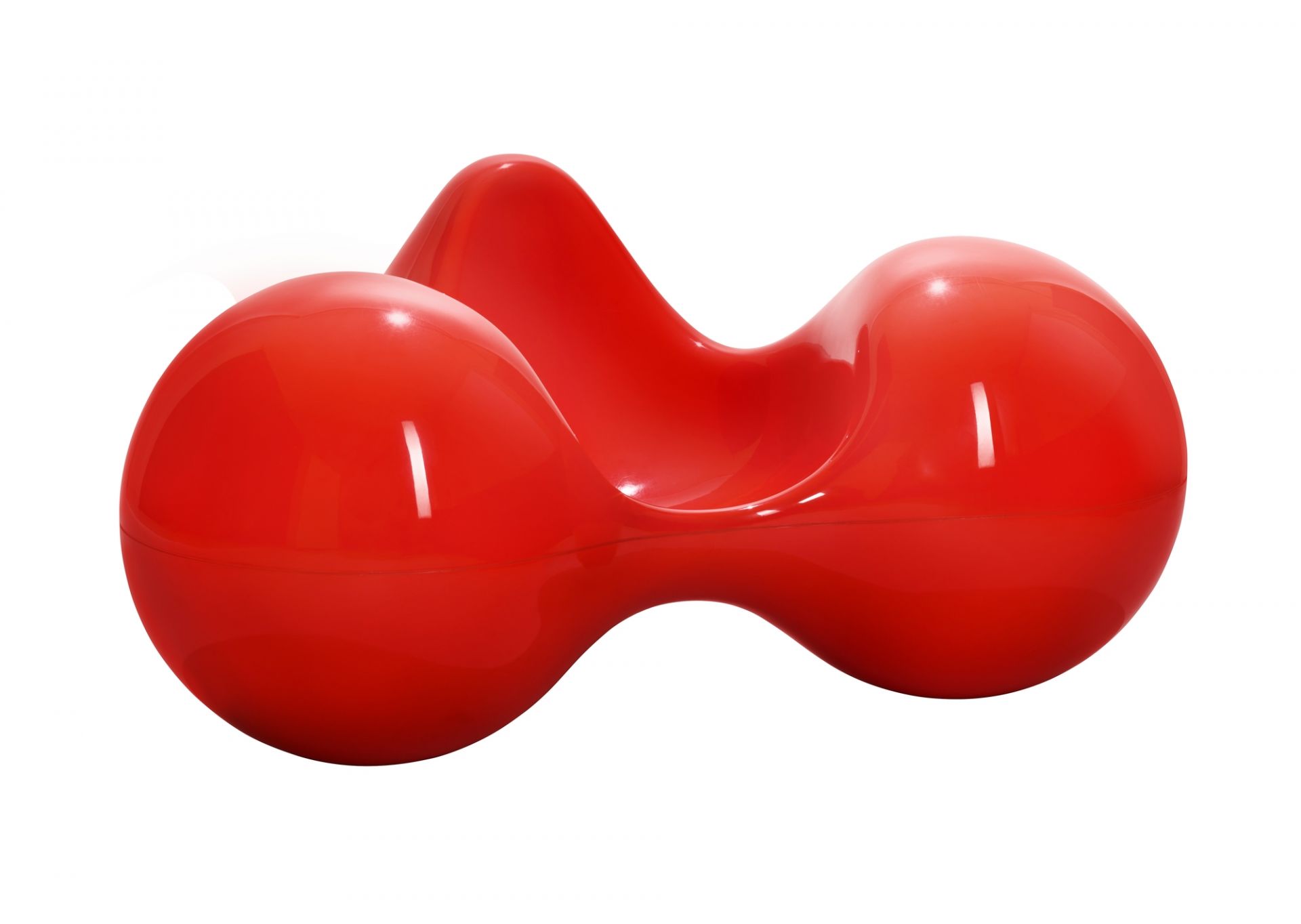 Roter Tomato Stuhl von Eero Aarnio Originals, moderner Designklassiker für Wohnzimmer und Büro.