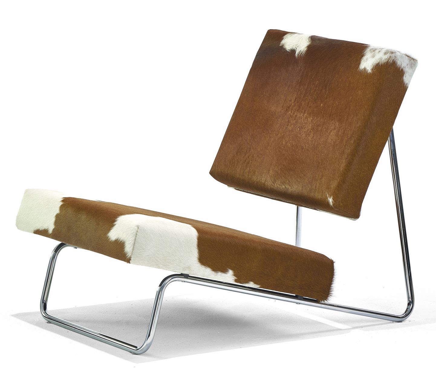 Hirche Lounge Chair Sessel Kuhfell Richard Lampert