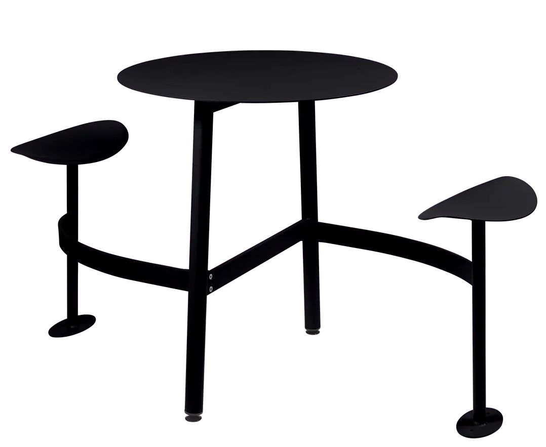 Bolder 2-Sitzer-Tisch mit Sitzflächen Outdoor Fermob