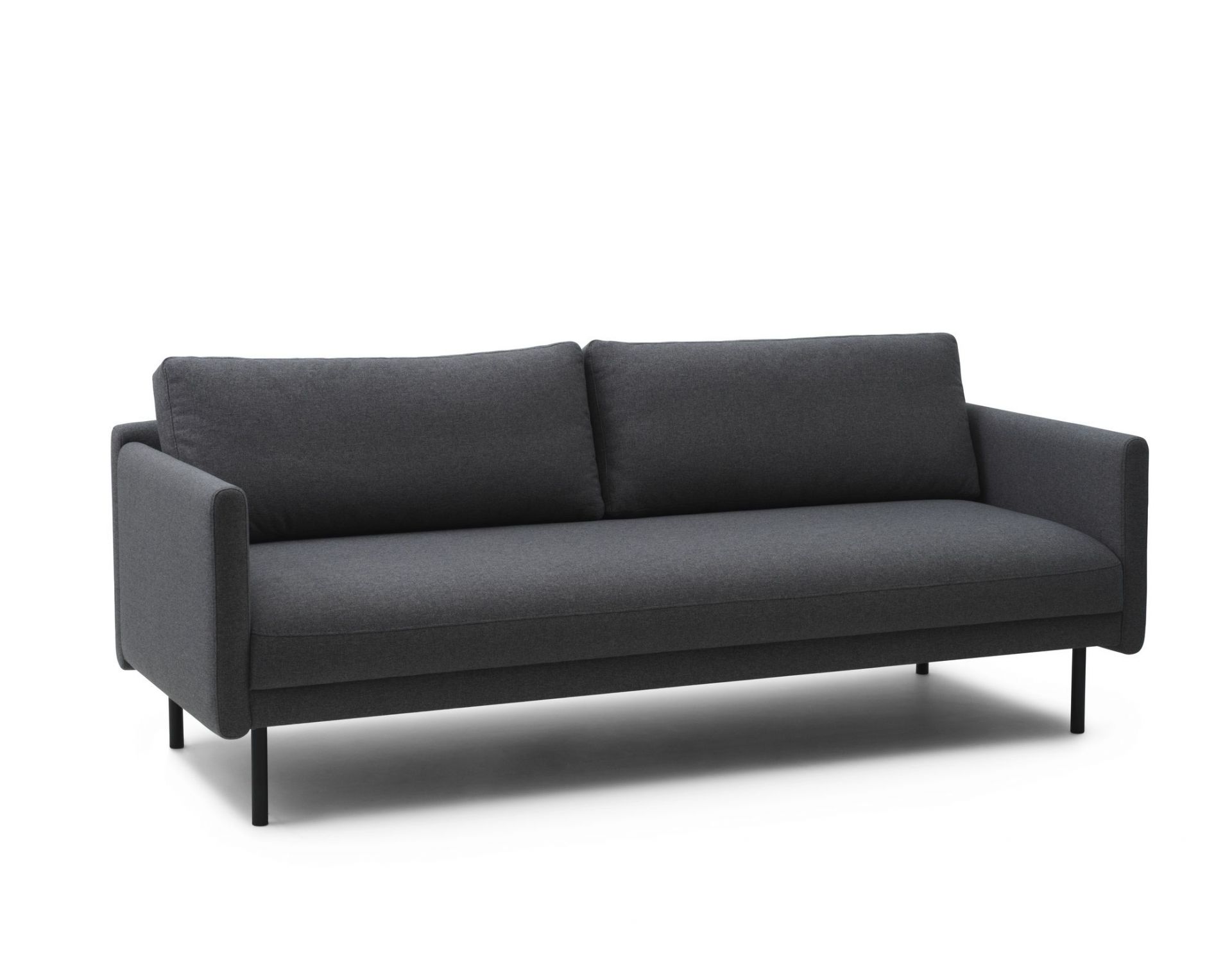 Graues Rar Sofa von Normann Copenhagen, ein moderner 3-Sitzer mit minimalistischem Design.