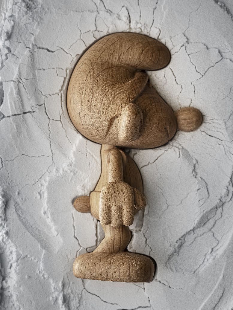 Schlumpf Small Klein Holzfigur Boyhood