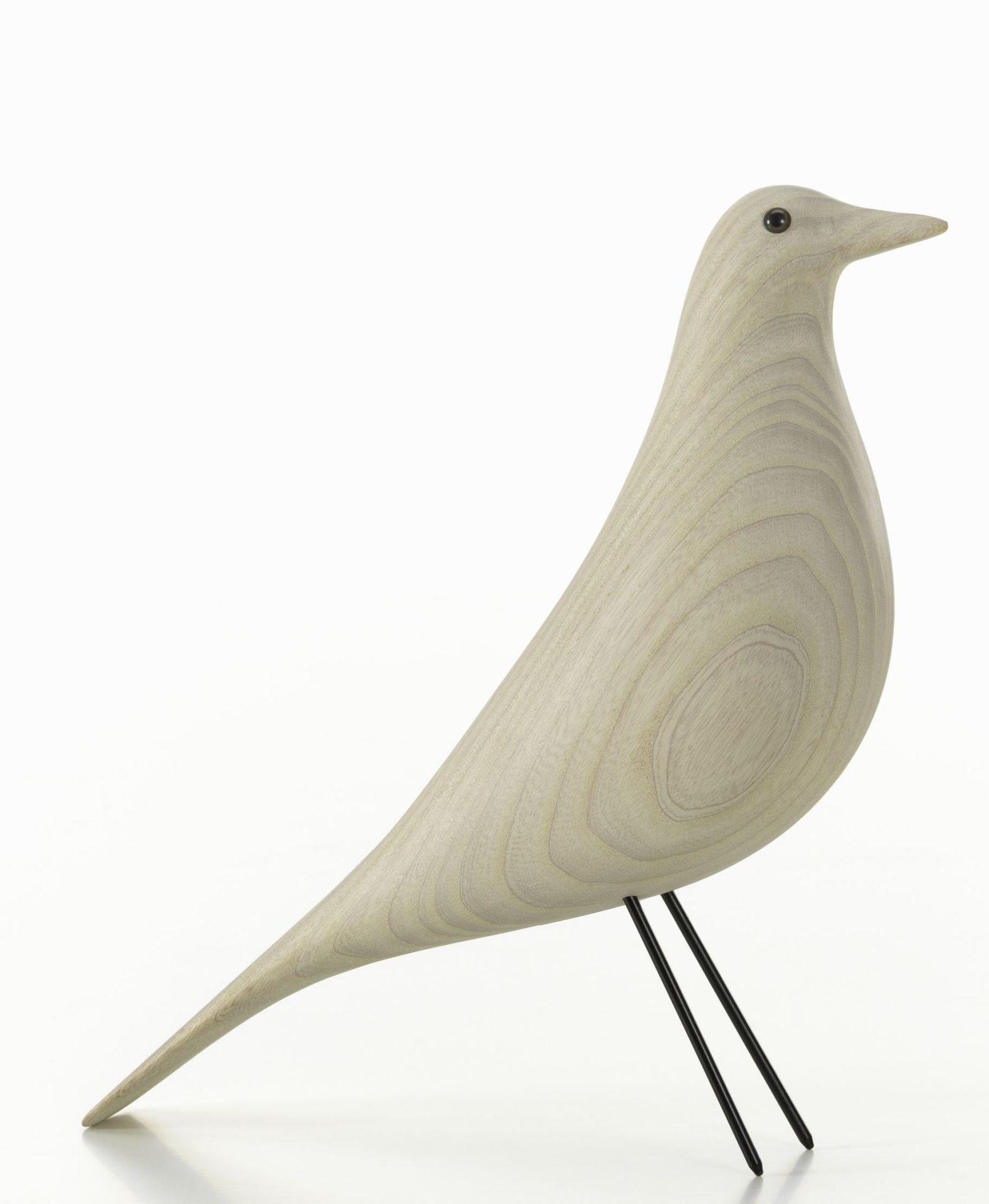 Eames House Bird Skulptur Esche weiß geölt Vitra