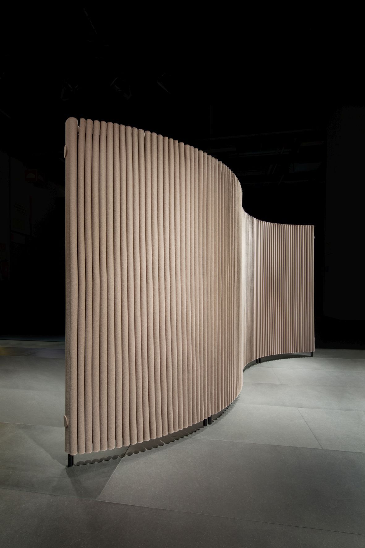 Welle Paravent 2 Elemente gebogen inkl. 2 Verbindern HEY - SIGN by BWF Group