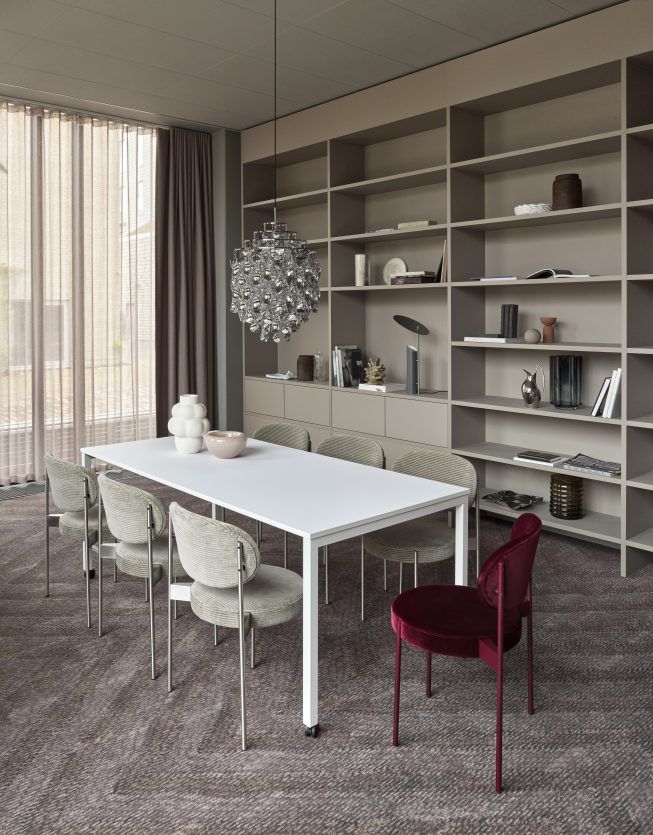 Panton Move Table Esstisch Rollbar Verpan