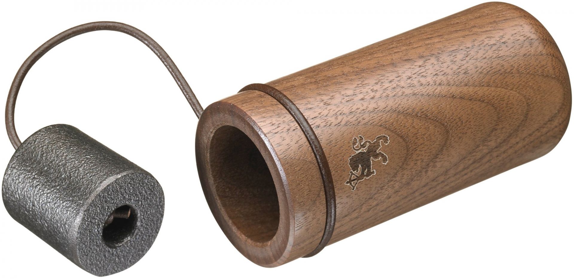 Boom Nussknacker von Skeppshult: Nussknacker aus Holz und Gusseisen mit Schlaufe.