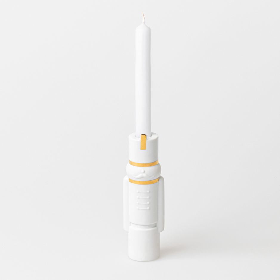 Nussknacker Linus und Magnus Kerzenhalter Räder