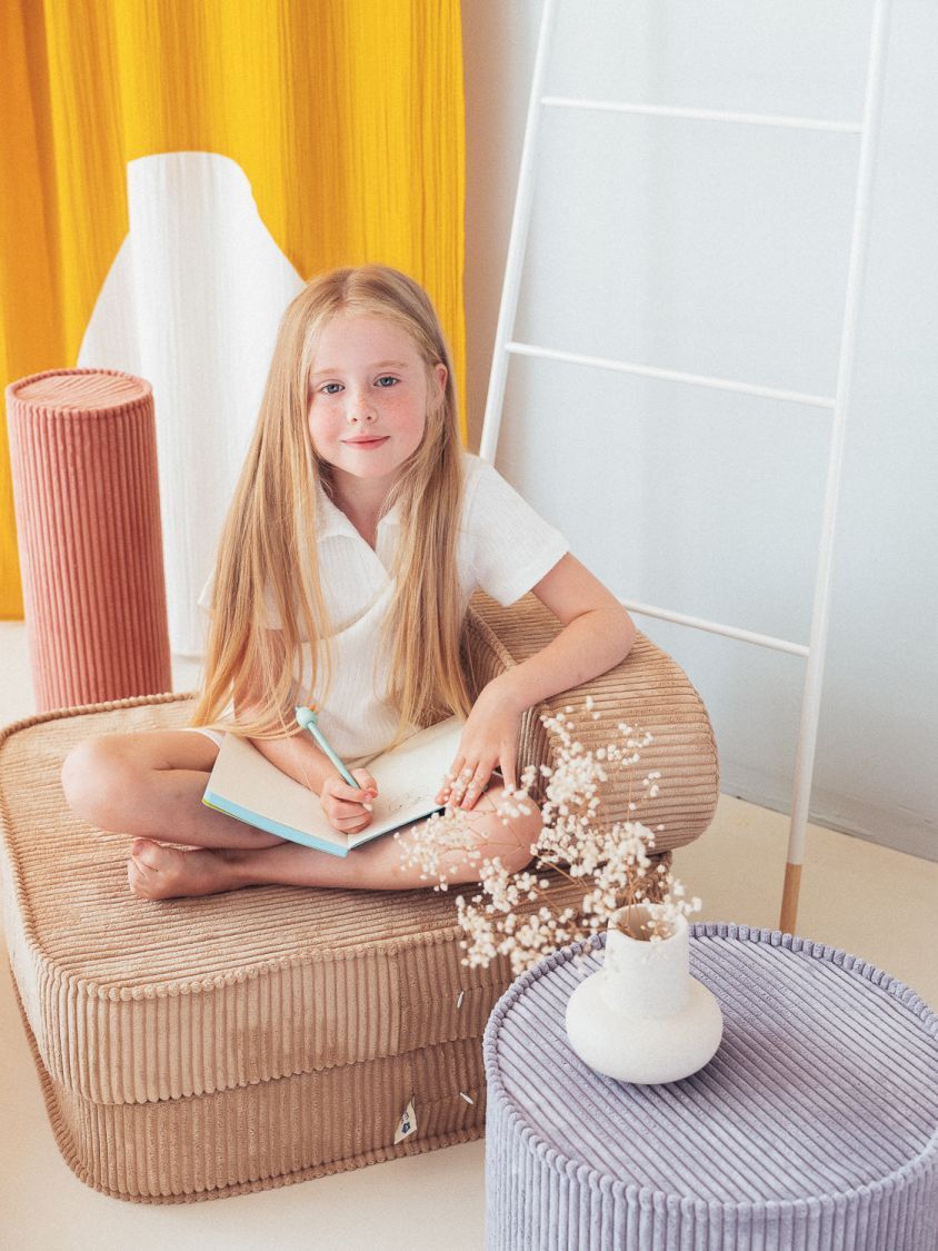 Kinderklappsessel Wigiwama Brauner Zucker