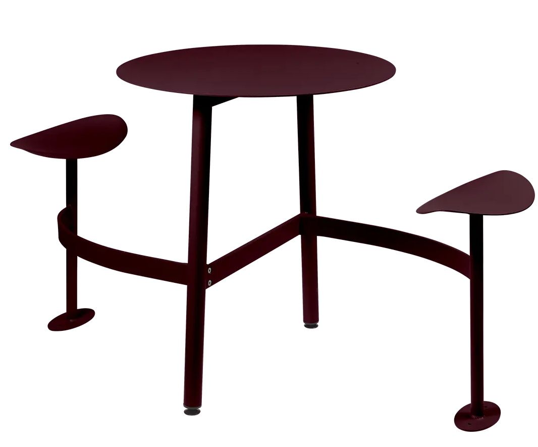 Bolder 2-Sitzer-Tisch mit Sitzflächen Outdoor Fermob