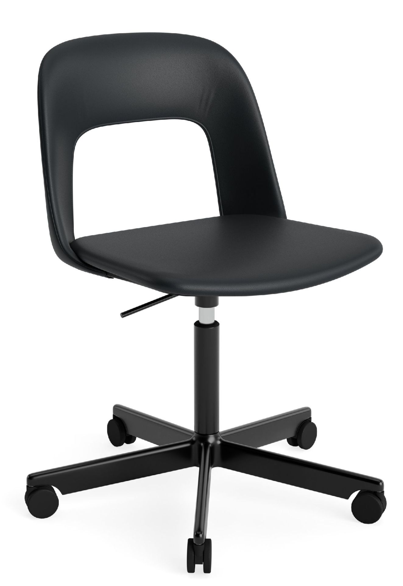 Layout Side Chair 144 5-Stern Drehfuß Stuhl Hay