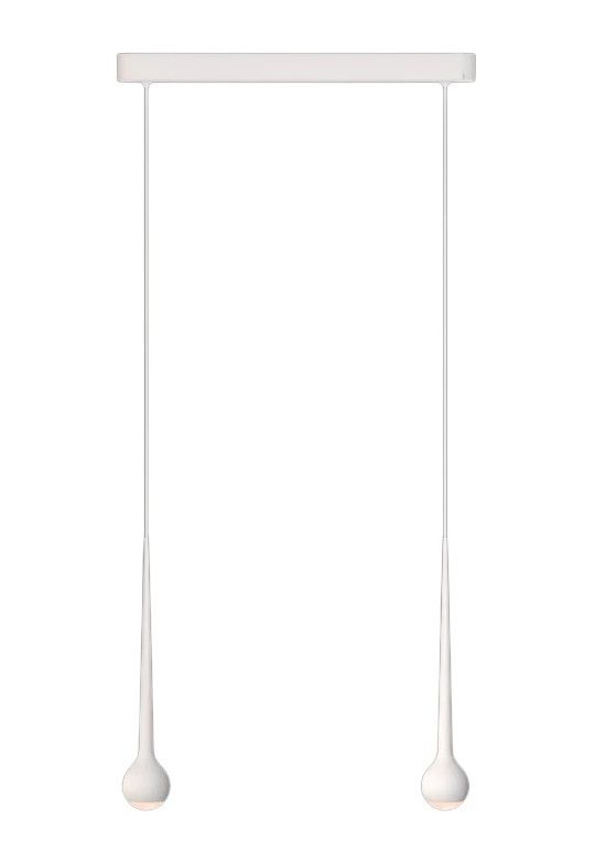 Falling Sun Trace Two Pendelleuchte WEISS Grau EINZELSTÜCK