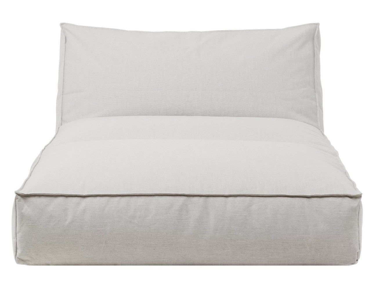 Beiges Blomus Cloud Stay Day Bed Tagesbett für den Outdoor-Bereich, modernes Design.
