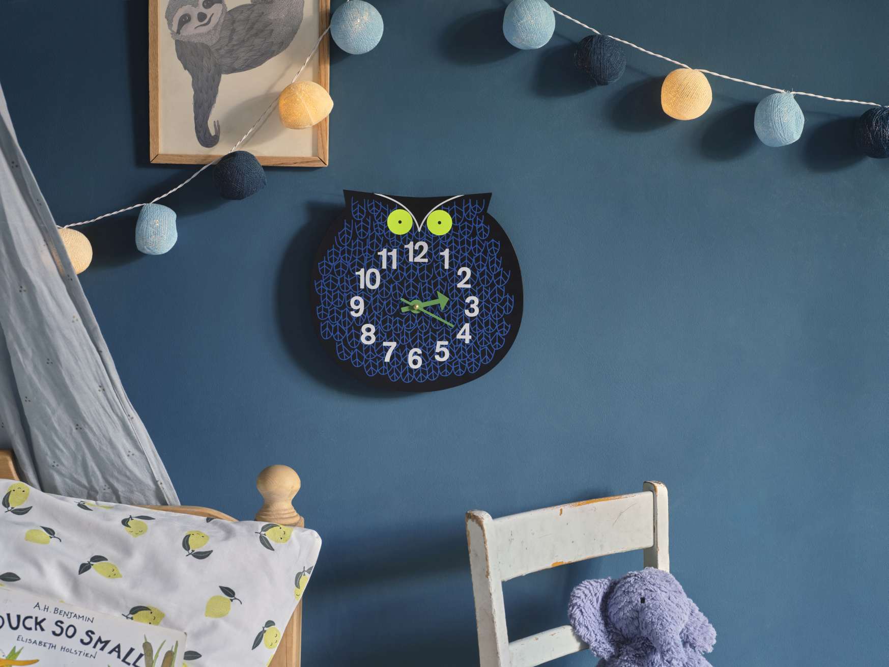 Omar the Owl Zoo Timers Wanduhr Vitra