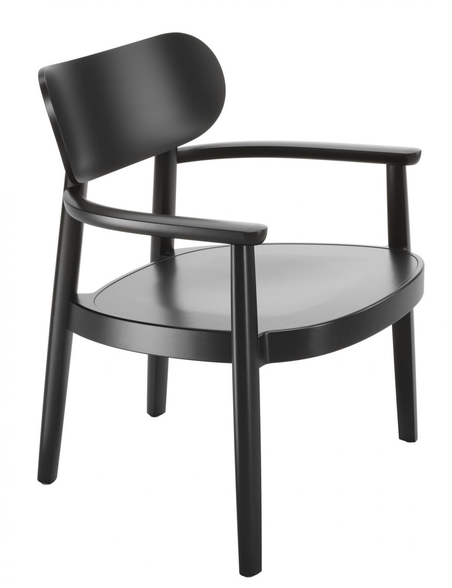 Holzsessel mit Armlehnen 119 MF Thonet