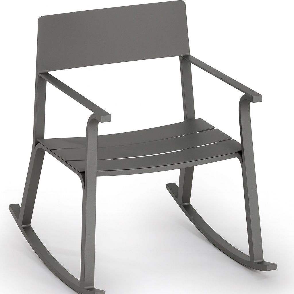 Flow Schaukelsessel Outdoor GRAUMETALLIC Weishäupl EINZELSTÜCK (2x vorhanden)