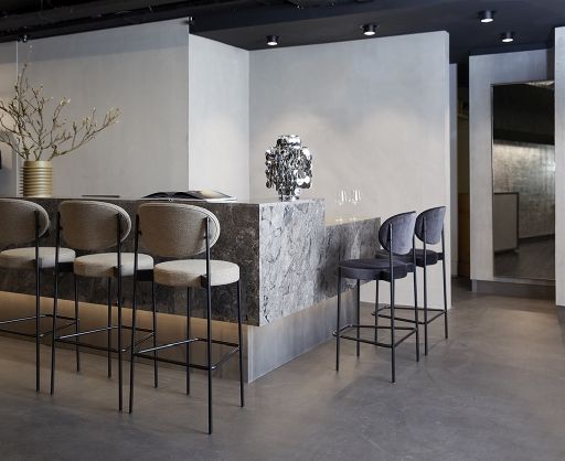 Series 430 Bar Stool Barhocker 65 cm Verpan