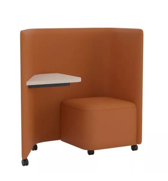 In Out Office BU2268 Panel Lounge Stuhl mit Schreibtisch Andreu World