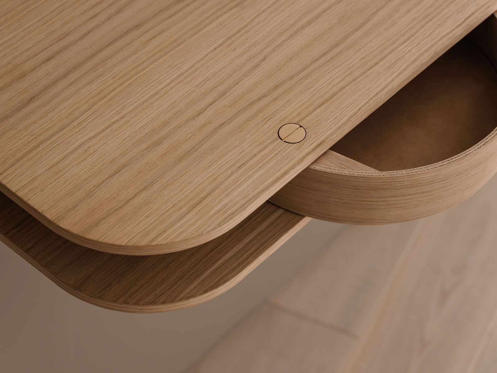 Valet Wandkonsole Eiche geräuchert Northern