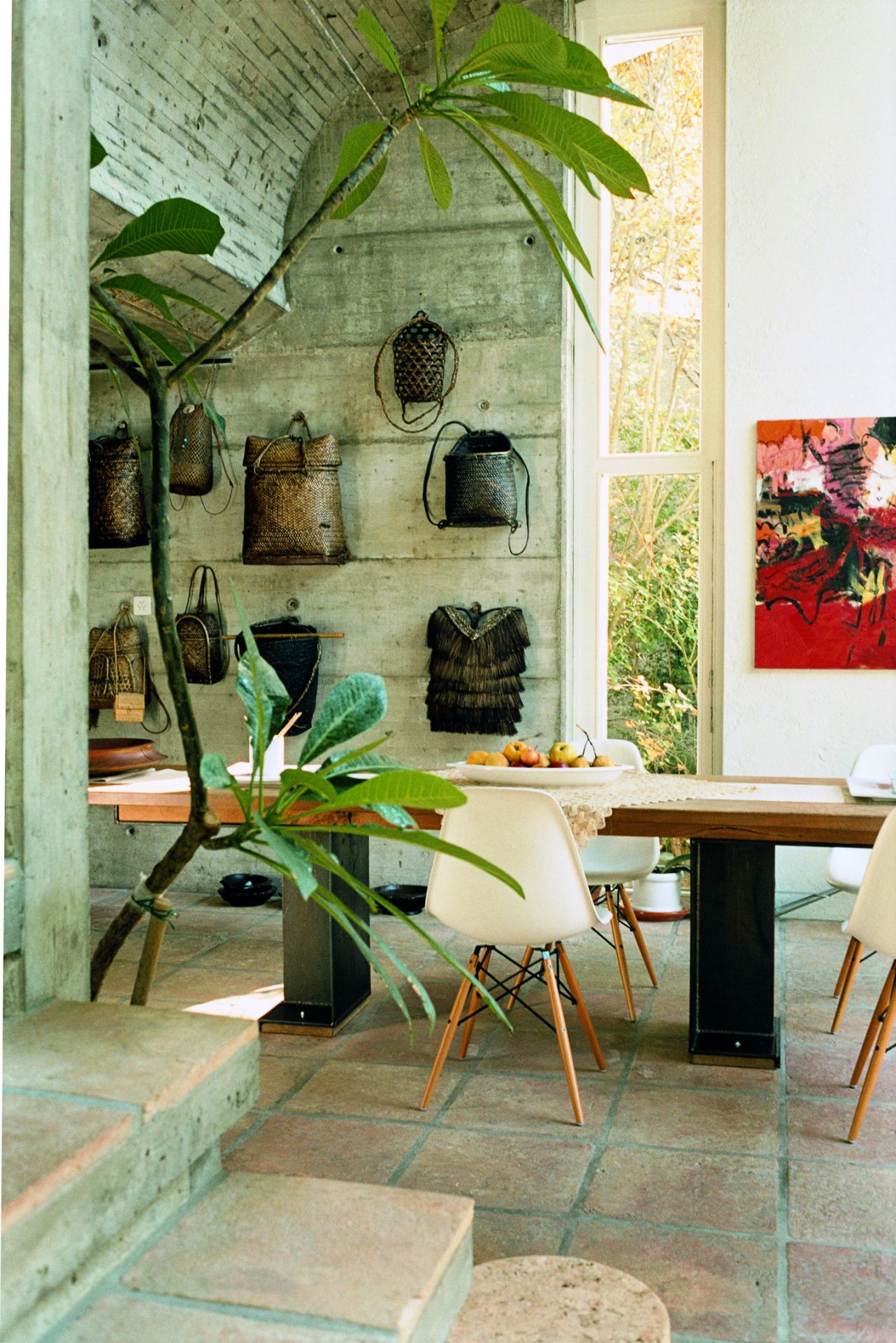 Eames Fiberglass Chair DSW Stuhl Vitra