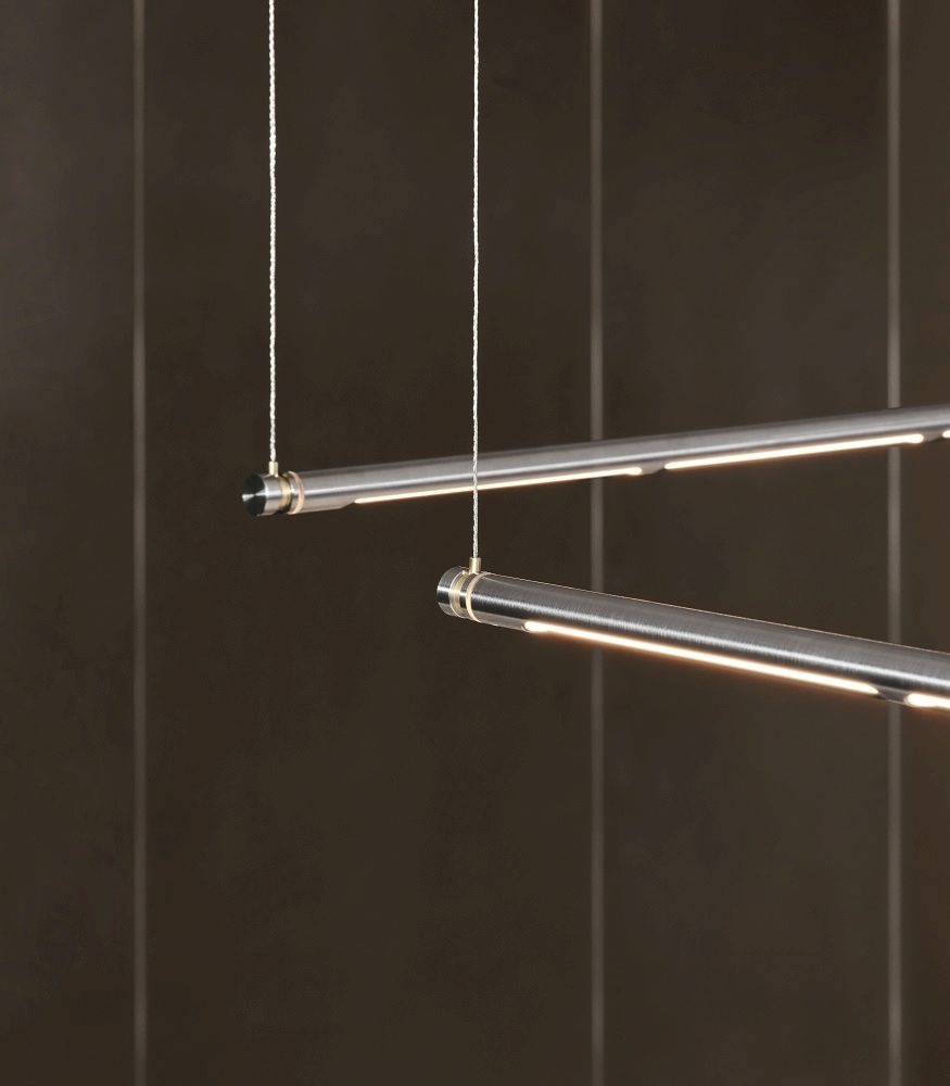 Oneline™ Zigbee Hängeleuchte Stahl Fritz Hansen