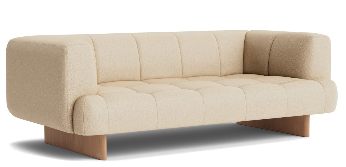 Quilton Lift Sofa 2-Sitzer Hay