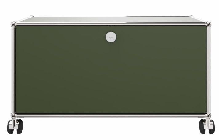 USM Haller TV-/Hi-Fi-Möbel Olivgrün